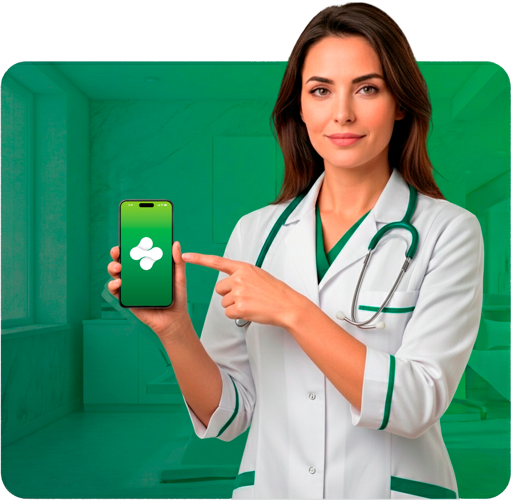 Médica profissional